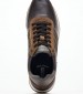 Men Casual Shoes 13650 DarkBrown Leather S.Oliver