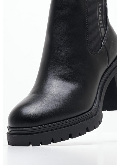 Women Boots 25410 Black ECOleather S.Oliver