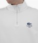 Ανδρικά Φούτερ SH2735 Άσπρο Βαμβάκι Lacoste