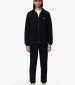 Men Jackets thin SH9626 Black Cotton Lacoste