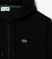 Men Jackets thin SH9626 Black Cotton Lacoste