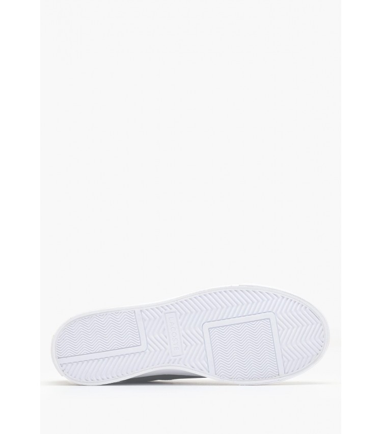 Γυναικεία Παπούτσια Casual Ziane.Platform Μαύρο Δέρμα Lacoste