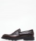 Men Moccasins 72N8 Brown Leather Frau