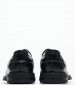 Men Moccasins 72S8 Black Leather Frau