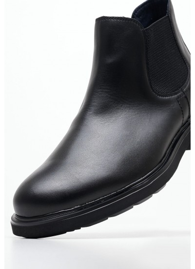 Men Boots 52806 Black Leather Callaghan