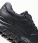 Men Casual Shoes 55340 Black Leather Callaghan