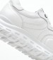 Men Casual Shoes 55340 White Leather Callaghan