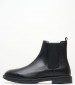 Men Boots 15301 Black Leather Marco Tozzi