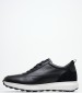 Men Casual Shoes 6833V Black Leather Philippe Lang