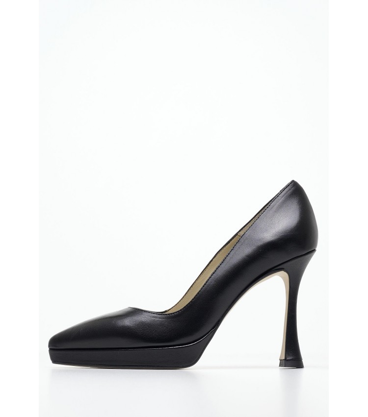 Women Pumps & Peeptoes High 28725 Black Leather Pedro Miralles