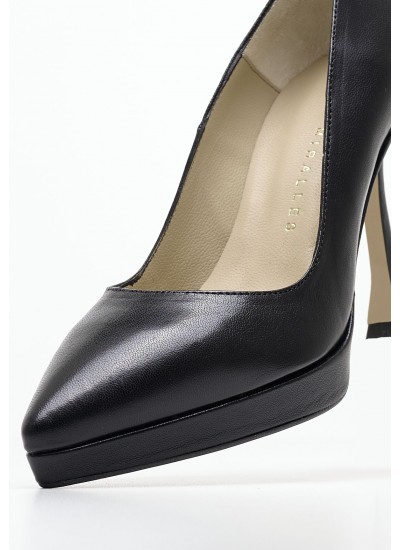 Women Pumps & Peeptoes High 28725 Black Leather Pedro Miralles