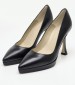 Women Pumps & Peeptoes High 28725 Black Leather Pedro Miralles