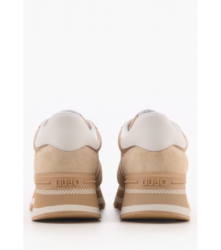 Women Casual Shoes Amazing.16 Beige Buckskin Liu Jo