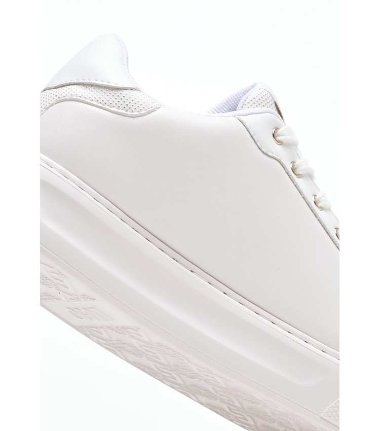 Women Casual Shoes Kylie29 White ECOleather Liu Jo