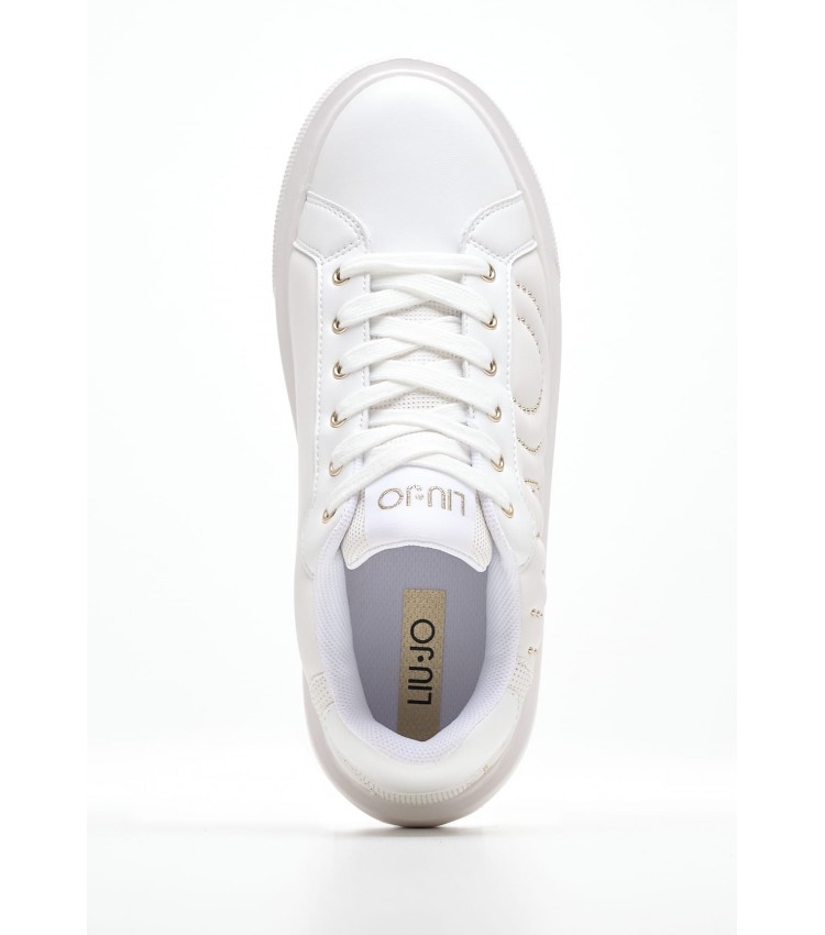 Women Casual Shoes Kylie29 White ECOleather Liu Jo