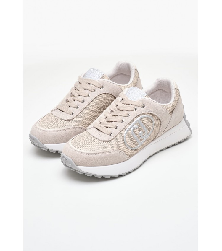 Women Casual Shoes Lolo.17 Beige Buckskin Liu Jo