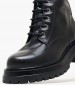 Women Boots 2Beta203 Black Leather Dei Colli