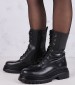 Women Boots 2Beta203 Black Leather Dei Colli