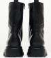 Women Boots 2Beta203 Black Leather Dei Colli