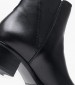 Women Boots 2Cola218 Black Leather Dei Colli