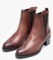 Women Boots 2Cola218 Brown Leather Dei Colli