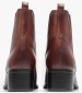 Women Boots 2Cola218 Brown Leather Dei Colli