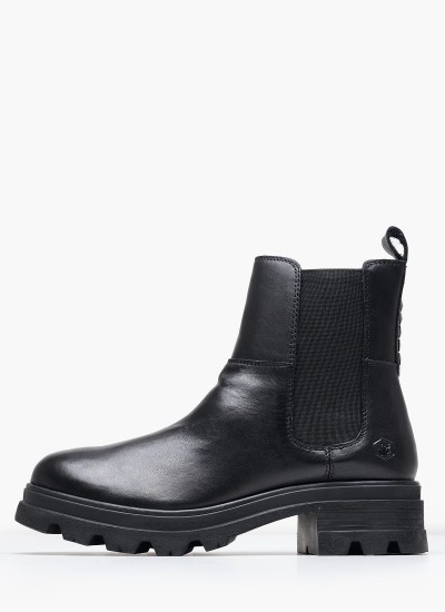 Γυναικεία Μποτάκια 1460.Pascal Μαύρο Δέρμα Dr. Martens