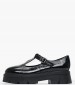 Women Moccasins 3000.3 Black Patent Leather MAKIS KOTRIS