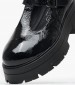 Women Moccasins 3000.3 Black Patent Leather MAKIS KOTRIS