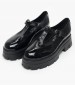 Women Moccasins 3000.3 Black Patent Leather MAKIS KOTRIS