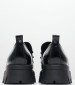 Women Moccasins 3000.4Leo Black Patent Leather MAKIS KOTRIS