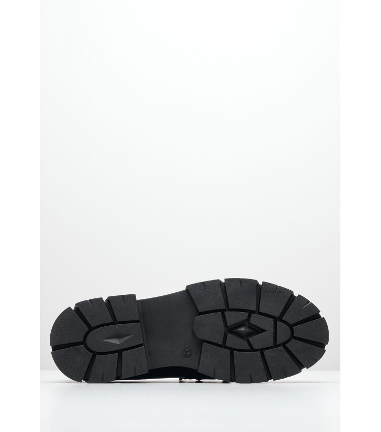 Women Moccasins 3000.4Leo Black Patent Leather MAKIS KOTRIS