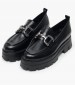 Women Moccasins 3000.4 Black Leather MAKIS KOTRIS