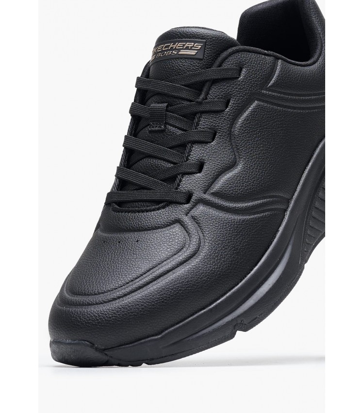 Γυναικεία Παπούτσια Casual 117560 Μαύρο ECOleather Skechers