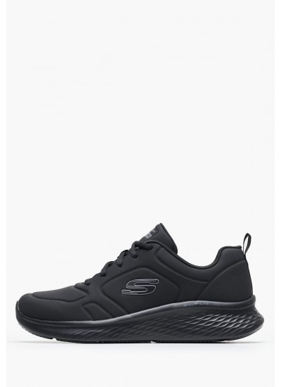 Γυναικεία Παπούτσια Casual 150047 Μαύρο ECOleather Skechers