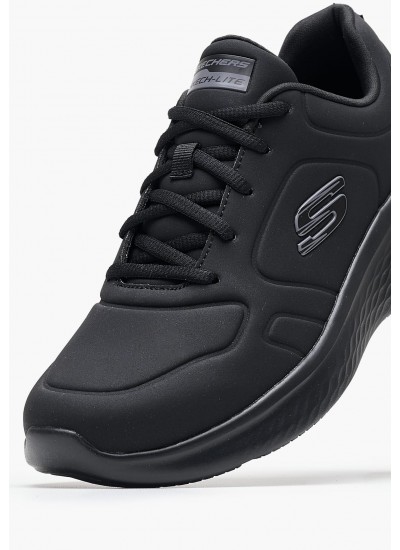 Γυναικεία Παπούτσια Casual 150047 Μαύρο ECOleather Skechers