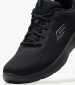 Men Casual Shoes 232395 Black Fabric Skechers