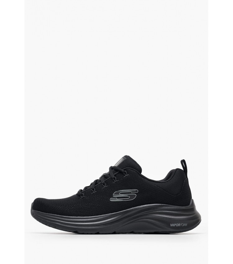 Ανδρικά Παπούτσια Casual 232626 Μαύρο Ύφασμα Skechers