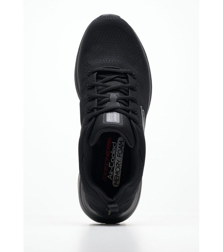 Men Casual Shoes 232626 Black Fabric Skechers