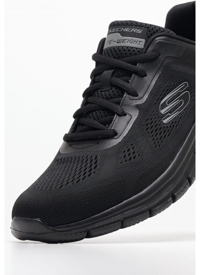 Men Casual Shoes 232698 Black Fabric Skechers