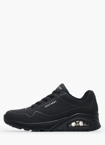 Γυναικεία Παπούτσια Casual 73690 Μαύρο ECOleather Skechers