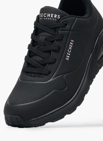 Γυναικεία Παπούτσια Casual 73690 Μαύρο ECOleather Skechers