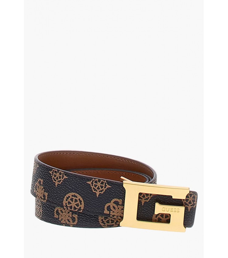 Women Belts 9154 Brown ECOleather Guess