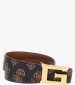 Women Belts 9154 Brown ECOleather Guess