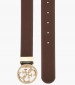 Women Belts 9166 Beige ECOleather Guess