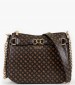 Women Bags Arlena.Hb Brown ECOleather Guess