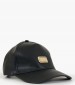 Γυνακεία Καπέλα Base.Cap Μαύρο ECOleather Guess