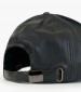 Women Hats Base.Cap Black ECOleather Guess