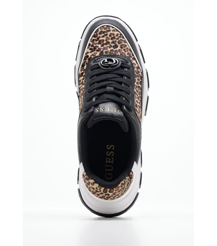 Γυναικεία Παπούτσια Casual Berrett.Leo Leopard Pony Guess