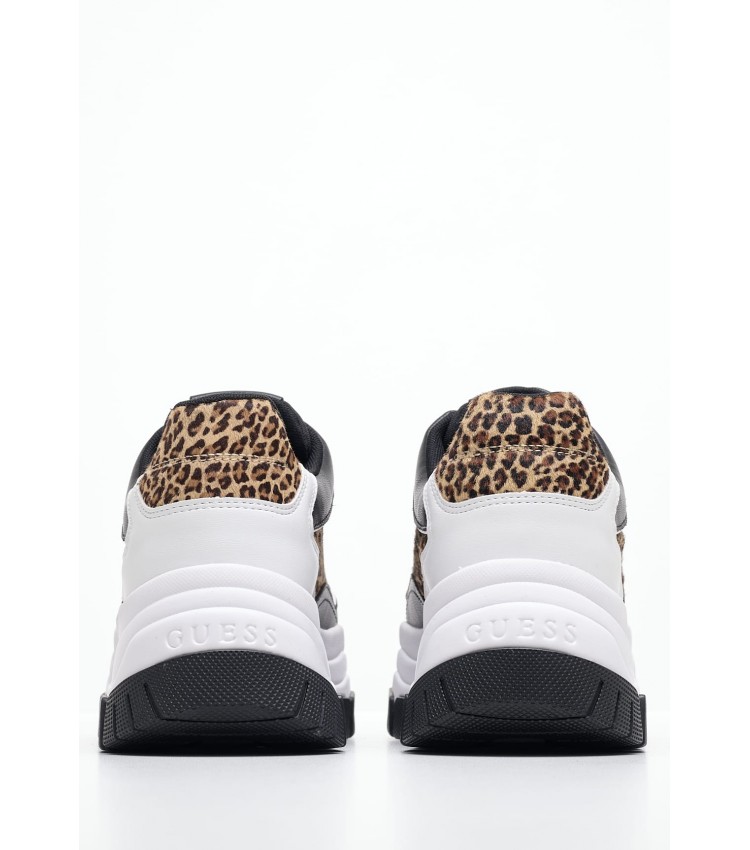 Γυναικεία Παπούτσια Casual Berrett.Leo Leopard Pony Guess